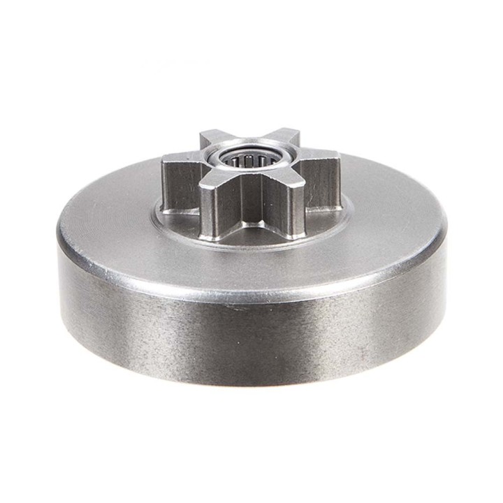 Pignon pour tronçonneuse Homelite 3/8" LP. 6 dents. Hauteur cloche 16,4 mm