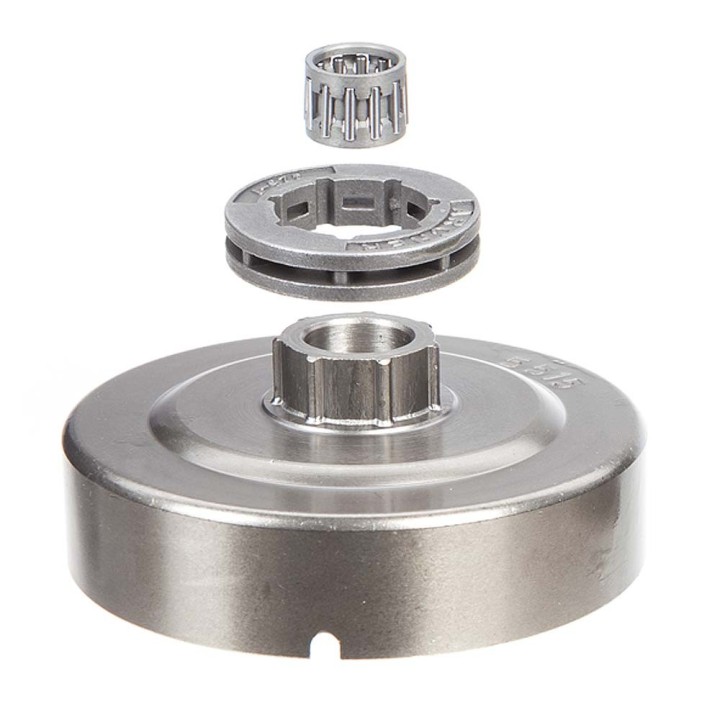 Pignon à bague pour tronçonneuse Stihl .325". 7 dents. Hauteur cloche 17,7 mm