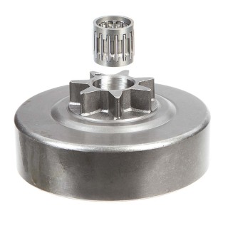 Pignon pour tronçonneuse Stihl 3/8". 7 dents. Hauteur cloche 23,1 mm