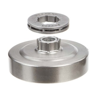 Pignon à bague pour tronçonneuse Husqvarna .325". 8 dents. Hauteur cloche 16,2 mm