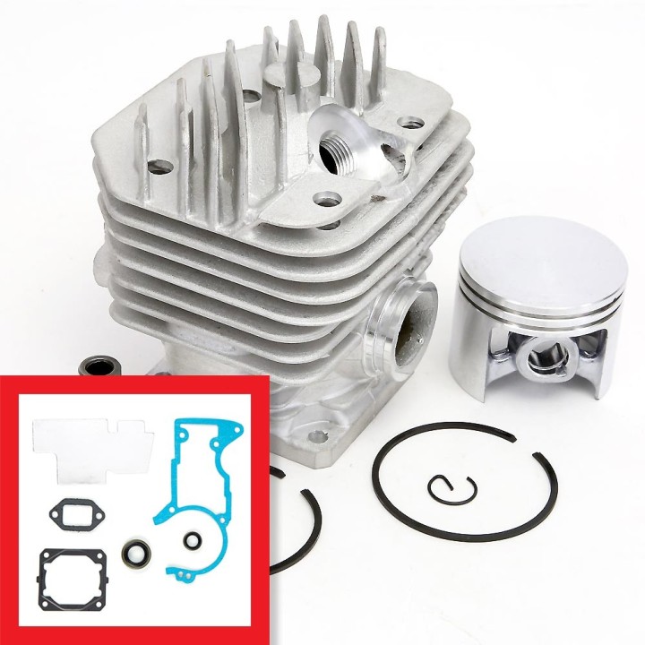 Cylindre piston pour Stihl 044, MS440 + pochette de joints. Ø 50 mm