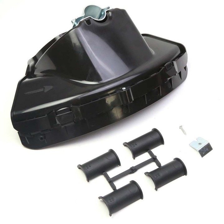 Carter protection universel débroussailleuse Tecomec avec coupe fil intégré. Modèle pro moyen