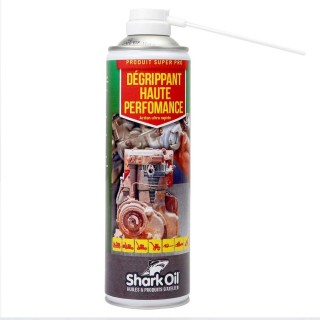 Dégrippant haute performance Shark Oil. 400 ml.