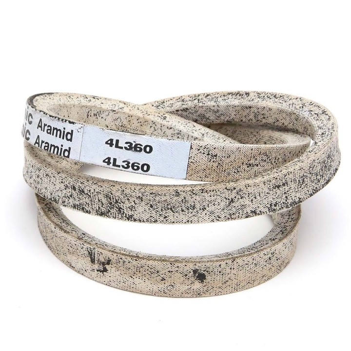 Courroie tondeuse 4L360 prix éco, Kevlar Trapézoïdale - 12,7 mm x 914 mm