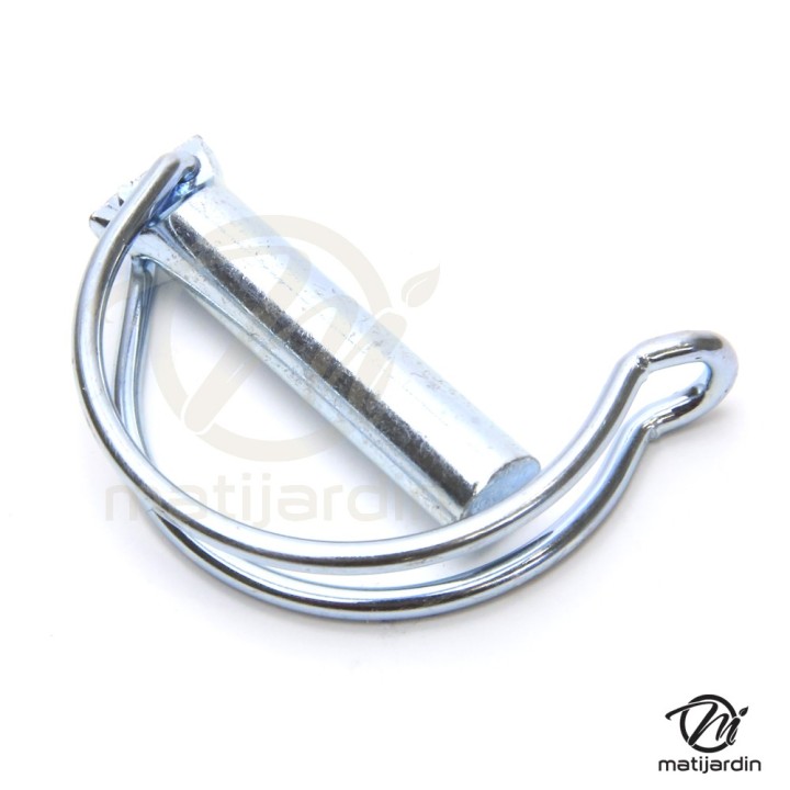 Goupille clips type fraise. Ø 10 x 45 mm