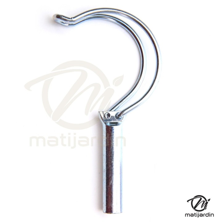 Goupille clips type fraise. Ø 10 x 45 mm