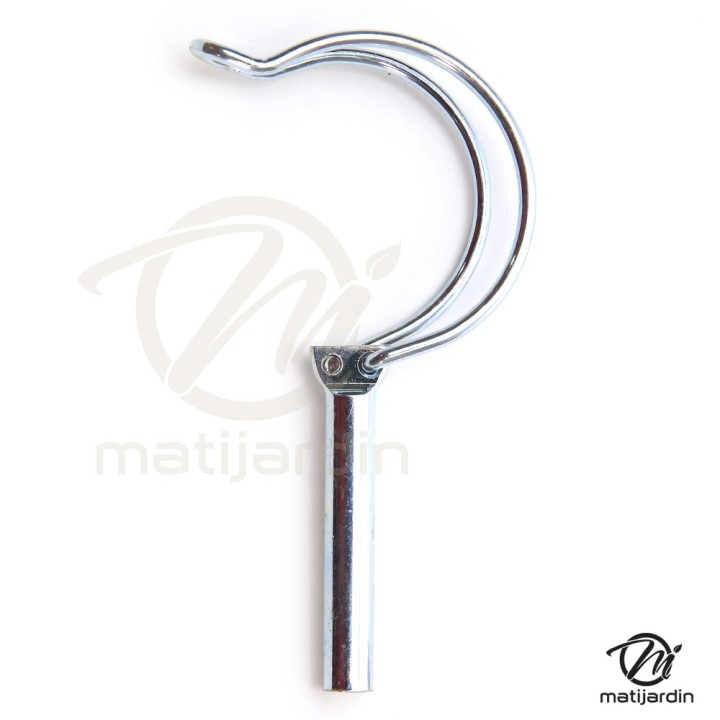 Goupille clips type fraise. Ø 7 x 42 mm