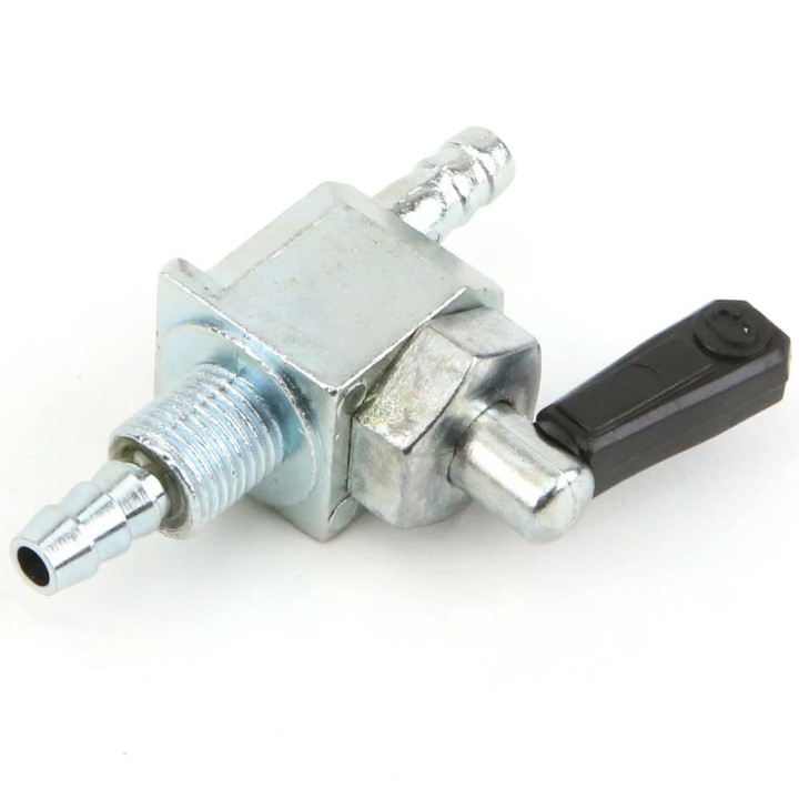 Robinet d'essence universel. Double sortie. Métallique