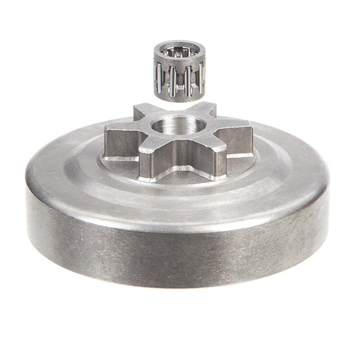 Pignon pour tronçonneuse Echo 3/8" LP. 6 dents. Hauteur cloche 13,6 mm