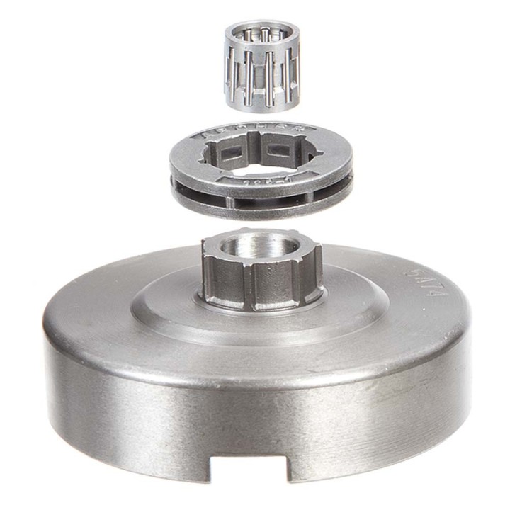 Pignon à bague pour tronçonneuse Solo .325". 7 dents. Hauteur cloche 18,4 mm