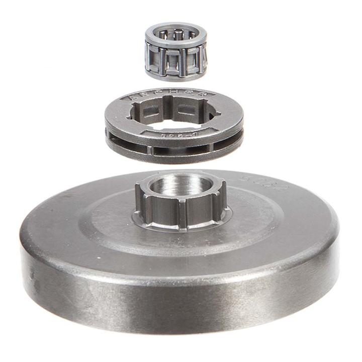 Pignon à bague pour tronçonneuse Echo .325". 7 dents. Hauteur cloche 13,2 mm