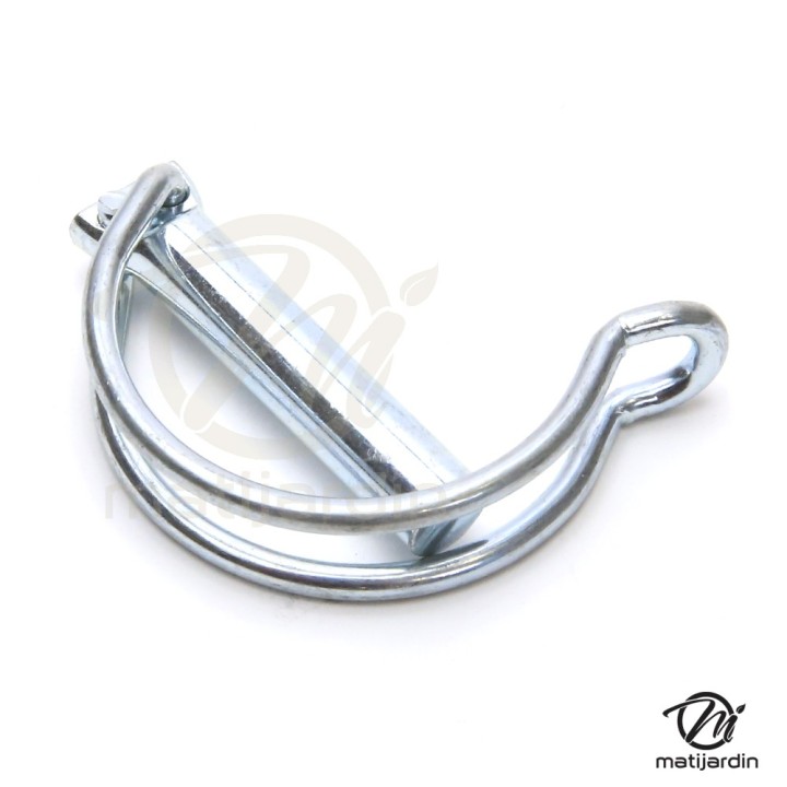 Goupille clips type fraise. Ø 8 mm x 37 mm
