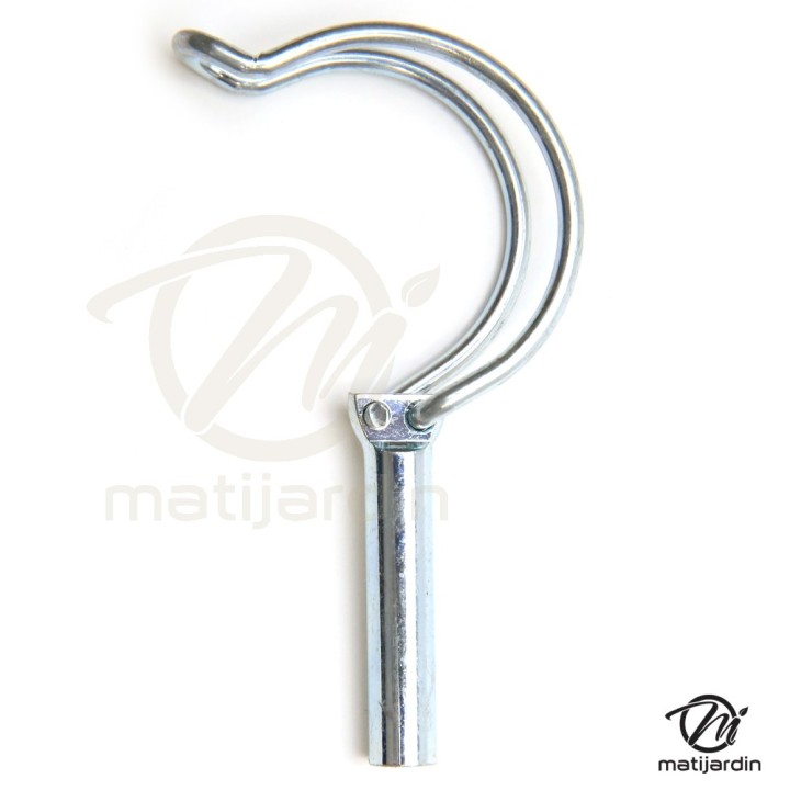 Goupille clips type fraise. Ø 8 mm x 37 mm