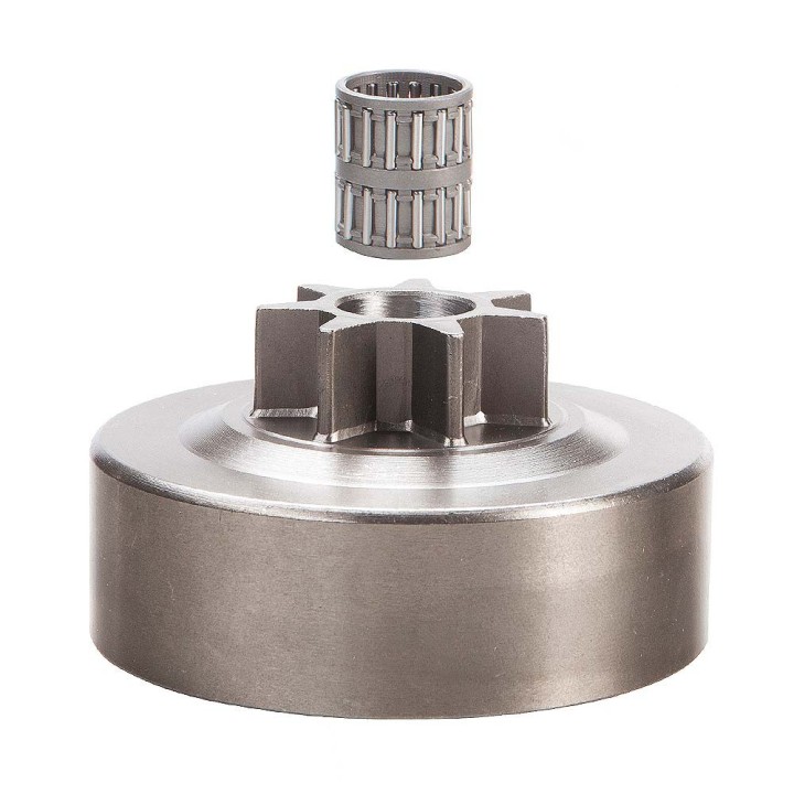 Pignon pour tronçonneuse Stihl 0,404". 7 dents. Hauteur cloche 24,4 mm