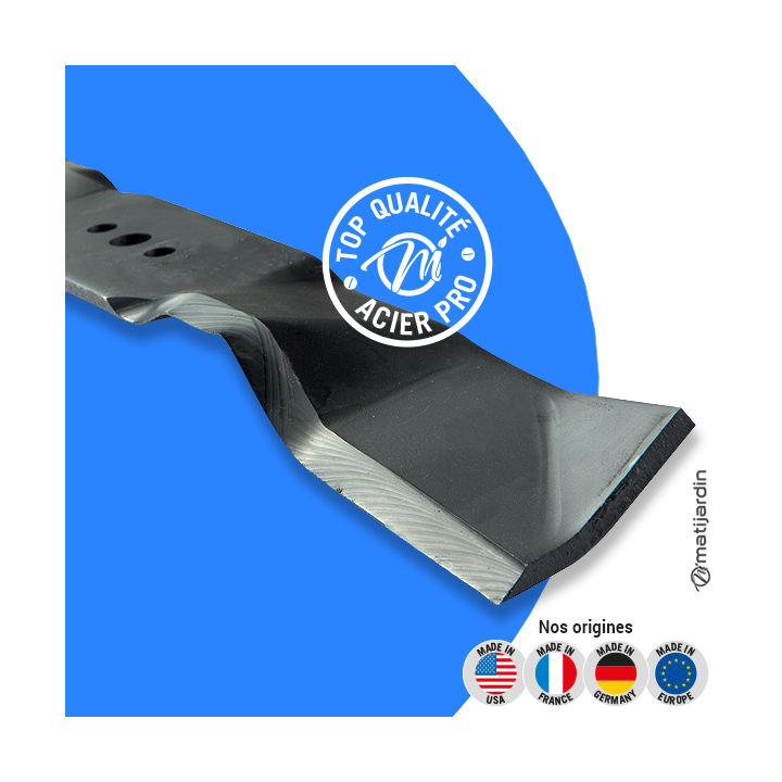 Lame tondeuse pour Husqvarna P520D. N° 544 17 57-01. Coupe 48,2 cm