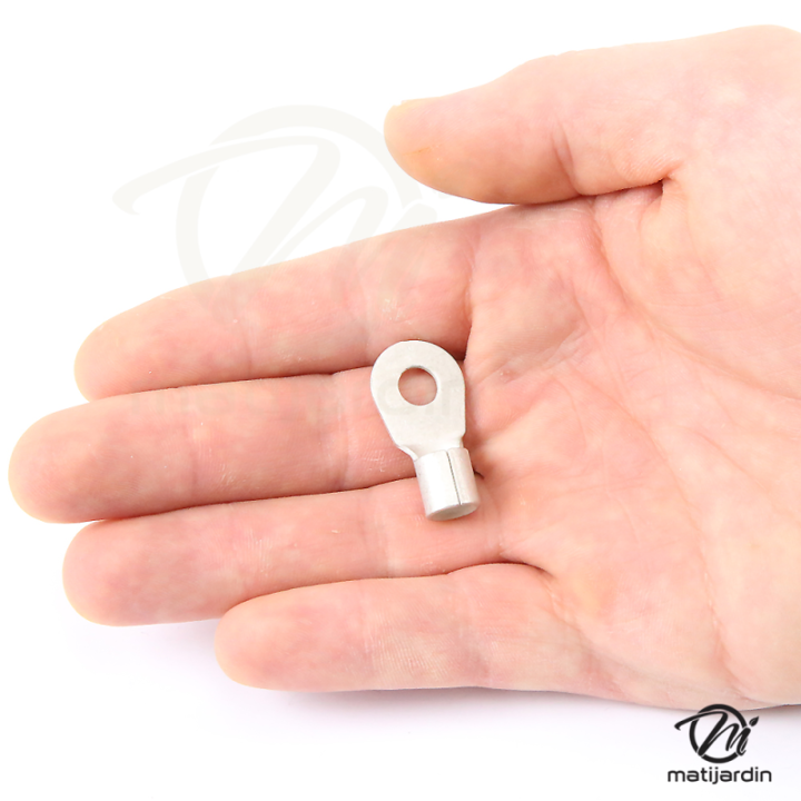 Cosse à sertir. Ø 6,3 mm. Longueur 10 mm