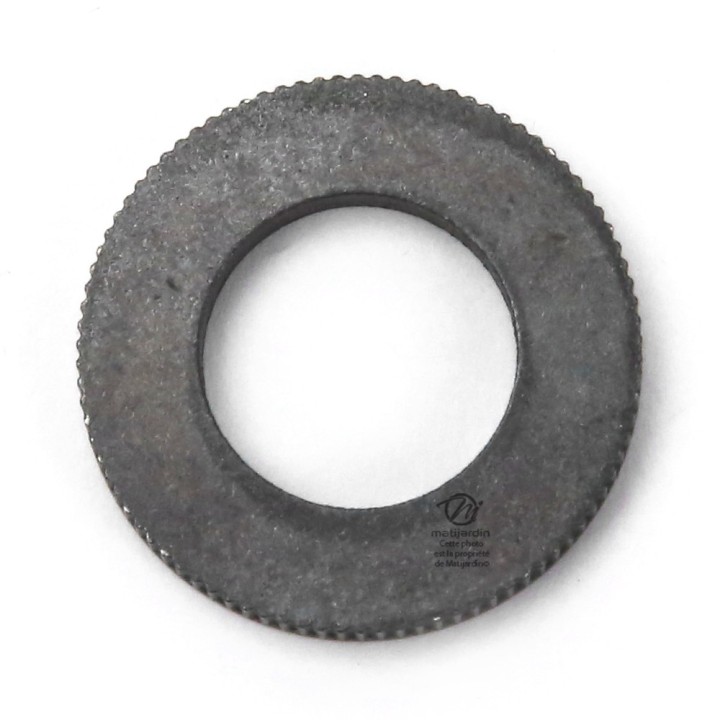 Rondelle réduction pour lame tondeuse. Ø ext 25,4 mm. Alésage 14,3 mm
