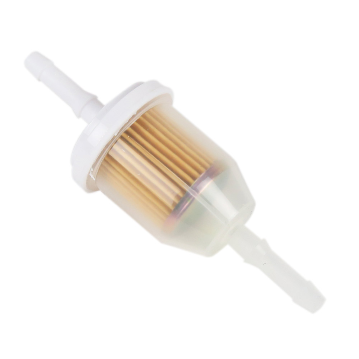 Filtre à essence avec une double sorties ( Ø 6,5 et 8 mm) de grand modèle