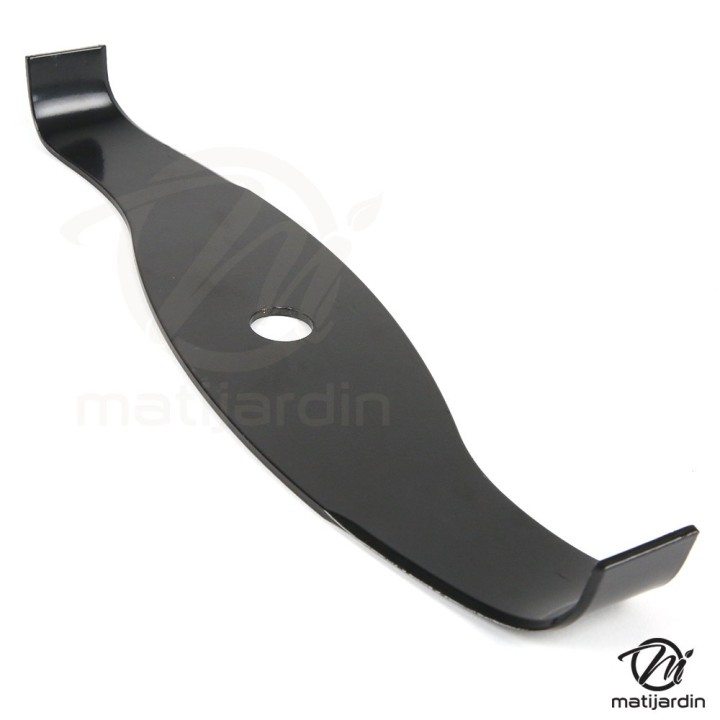 Lame courbée ronce broussaille. Ø320 mm Alésage 20 mm. Ep.3 mm