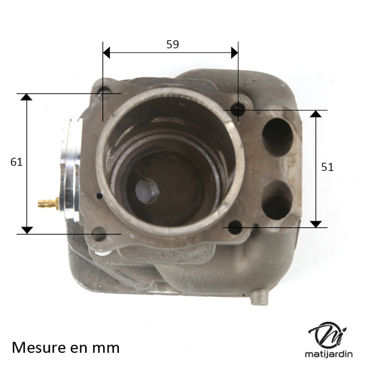 Cylindre piston pour Husqvarna K960, K970