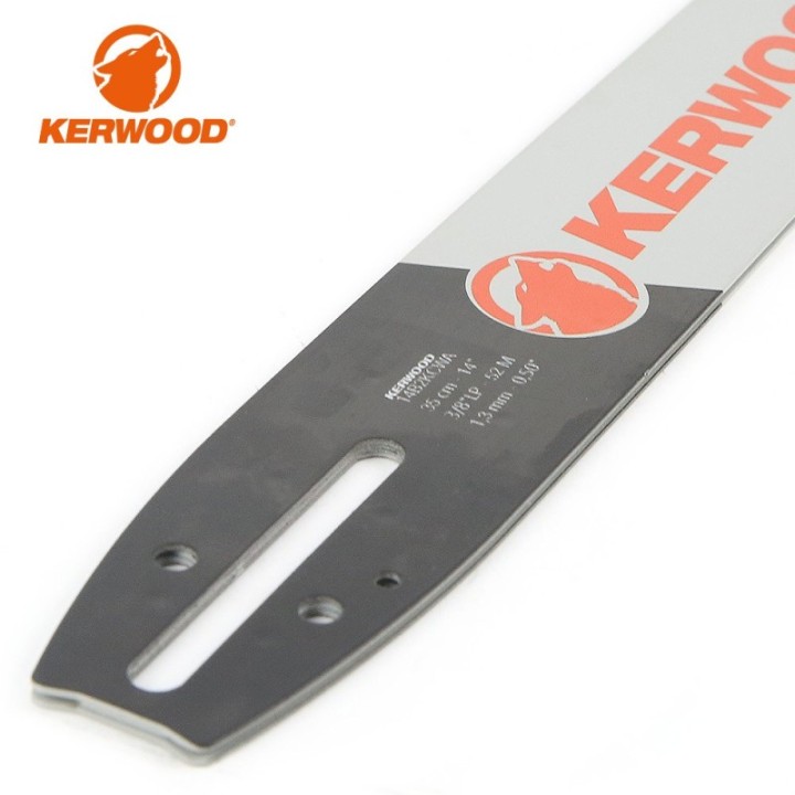Guide tronçonneuse Kerwood 35 cm 3/8"LP 1,3 mm 52 maillons 14B2KCWA