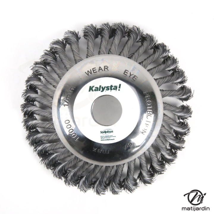 Tête désherbage fils métal 150 x 20 et 25.4 mm jusqu'au 40CC