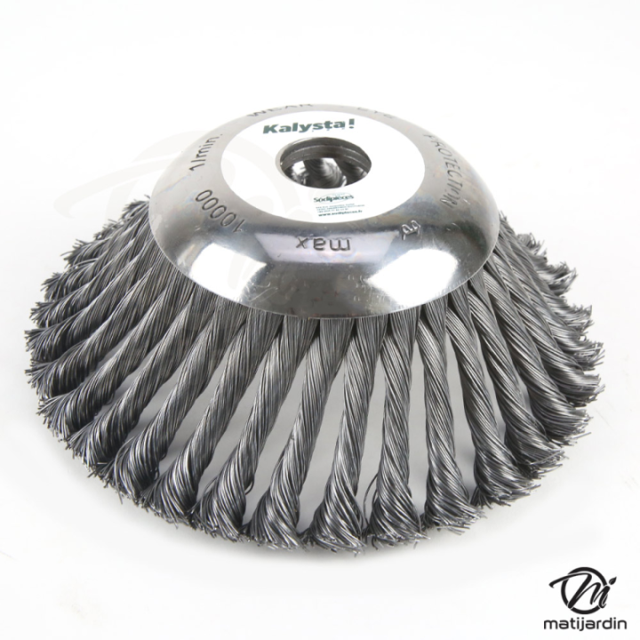 Tête désherbage fils métal 150 x 20 et 25.4 mm jusqu'au 40CC