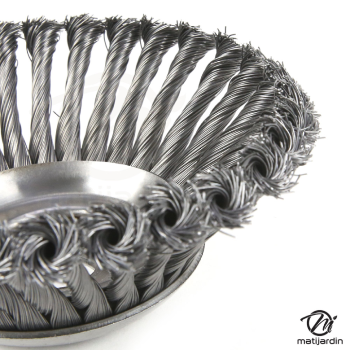 Tête désherbage fils métal 150 x 20 et 25.4 mm jusqu'au 40CC