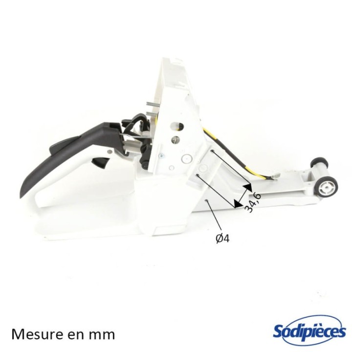 Carter réservoir pour tronçonneuse Stihl 044 MS440