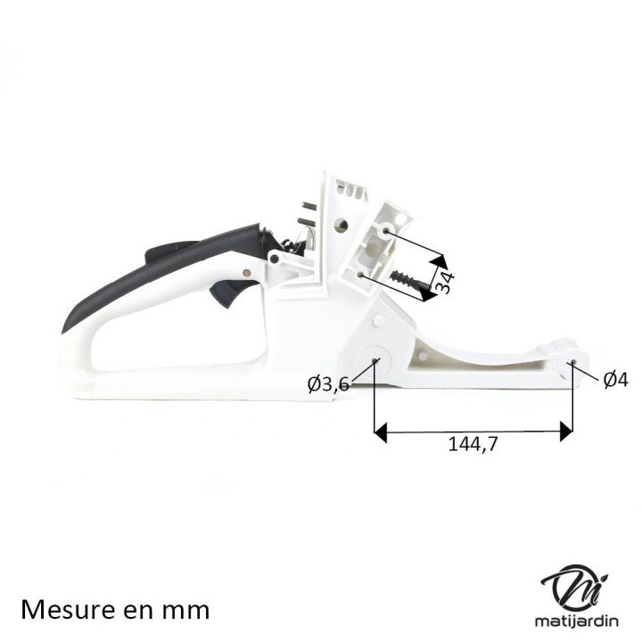 Carter réservoir pour tronçonneuse Stihl 024 024AV MS240 MS240 Super