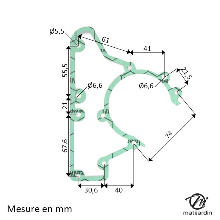 Etanchéité moteur pour tronçonneuse Stihl 045AV 056AV