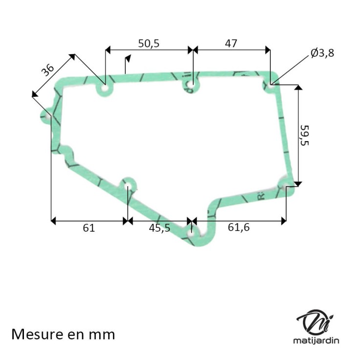 Etanchéité moteur pour tronçonneuse Stihl 045AV 056AV