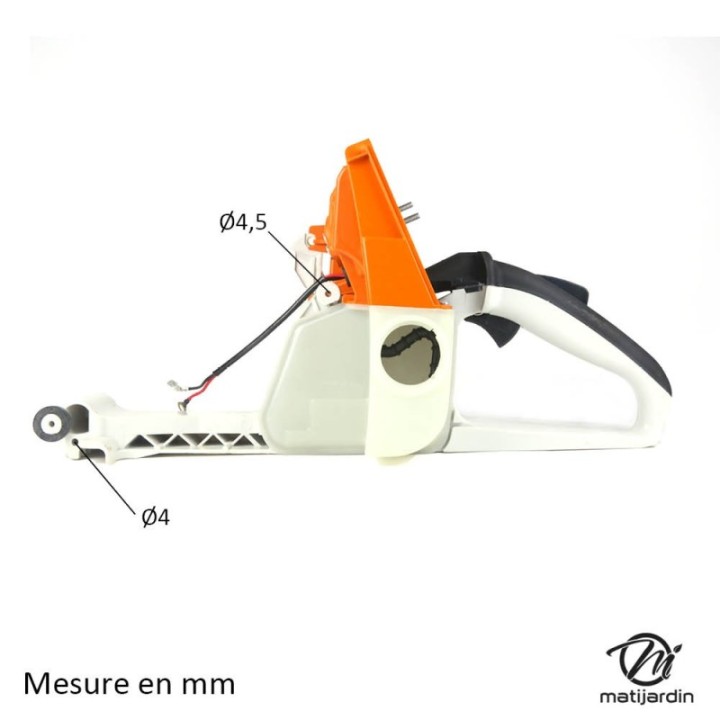 Carter réservoir pour tronçonneuse Stihl 066 MS660