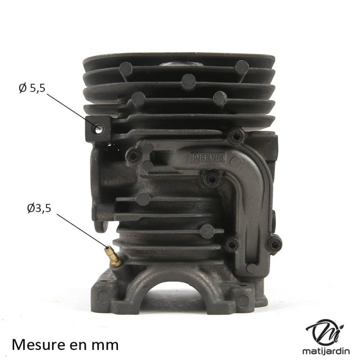 Cylindre piston pour tronçonneuse Husqvarna 455Ø 47 mm