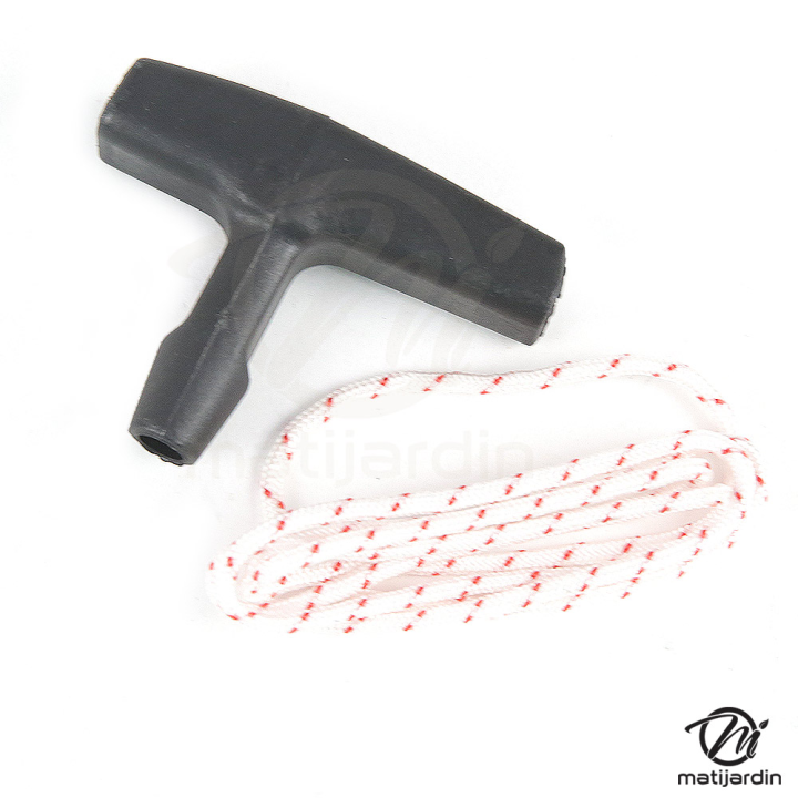 Kit poignée de lanceur + corde pour débroussailleuse Stihl