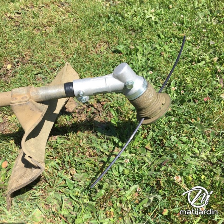 Renvoi d'angle universel débroussailleuse + Adaptateur 10 cannelures