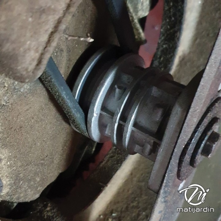 Support de lame pour Castelgarden GGP 22465607/0 Ø 22,2 mm + clavette