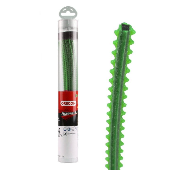 Fil Oregon Techni-Blade 70 brins de 5 mm. Fil débroussailleuse