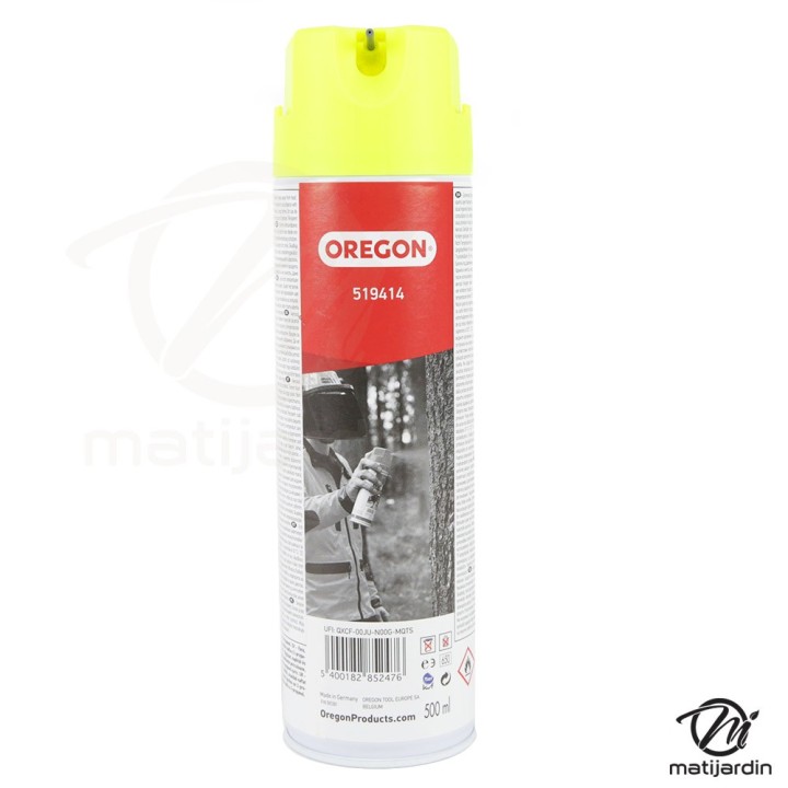 Spray Oregon marquage Forestier jaune