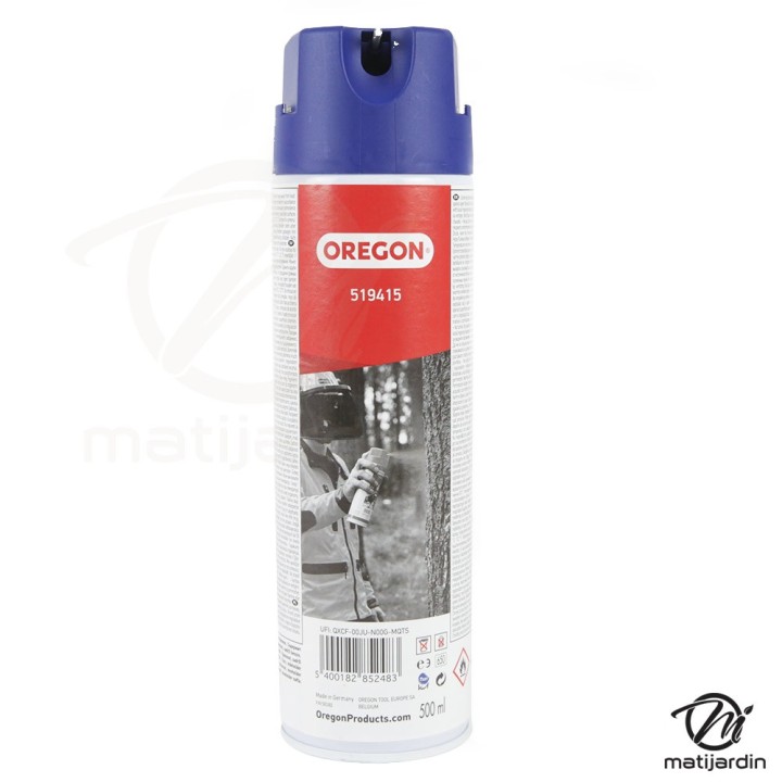 Spray Oregon marquage Forestier bleu