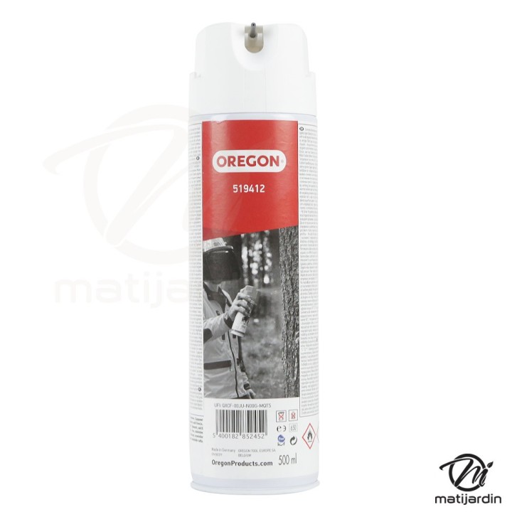 Spray Oregon marquage Forestier blanc