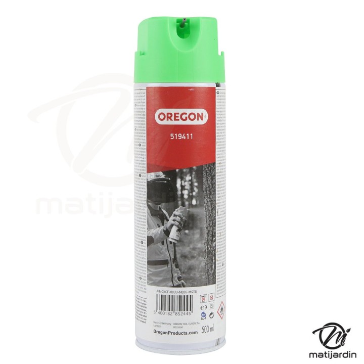 Spray Oregon marquage Forestier vert