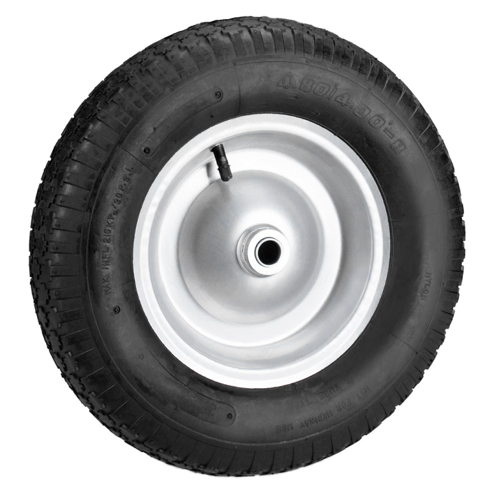 Roue complete brouette 480 x 400 x 8