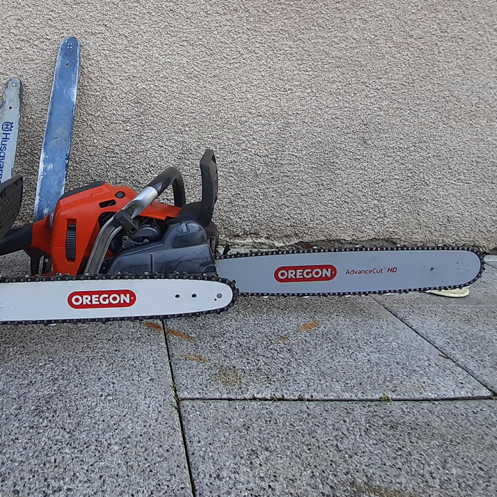 Guide tronçonneuse Oregon 45 cm. .325" 1,5 mm 72 maillons 188SLGK095 Pro Lite