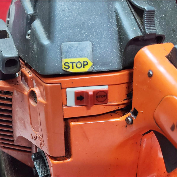 Interrupteur marche arrêt pour tronçonneuse Husqvarna et Jonsered. N° origine 503486502, 503718001, 538243440