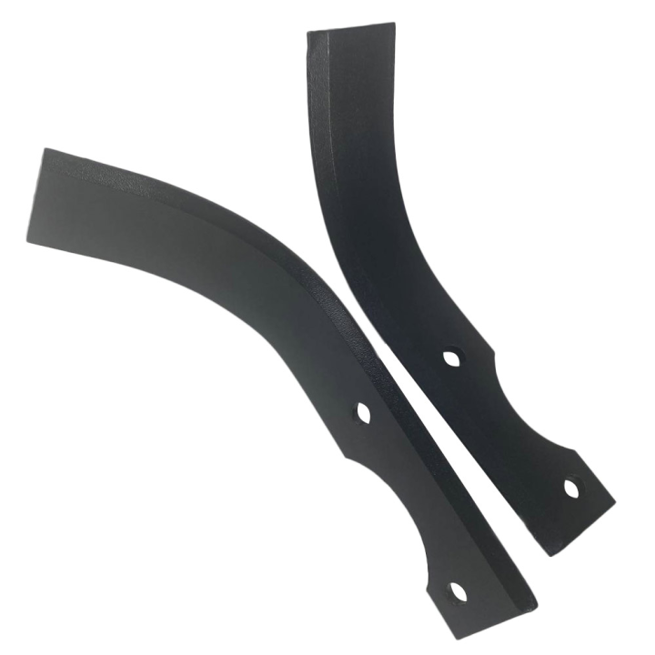 Outils, couteaux de fraises. Type bineur large. Longueur : 210 mm