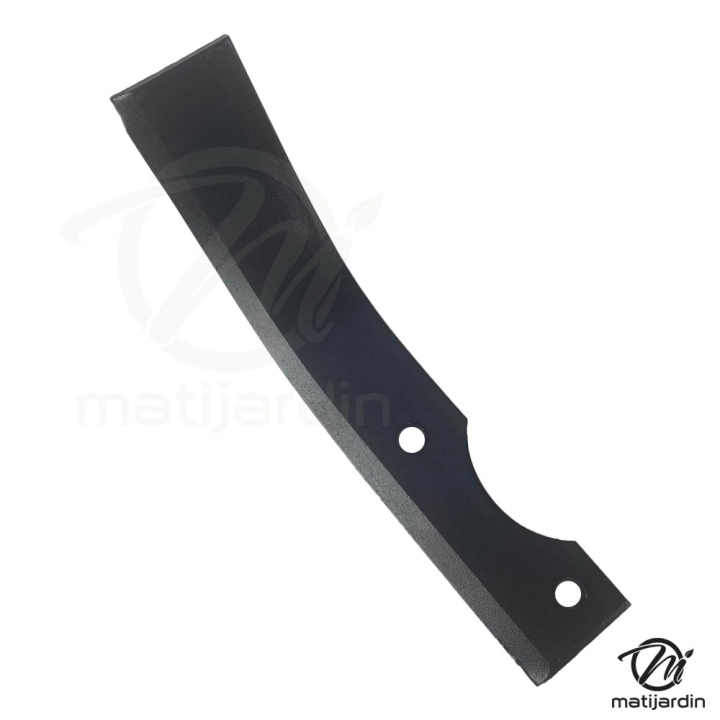Outils, couteaux de fraises. Type bineur large. Longueur : 210 mm