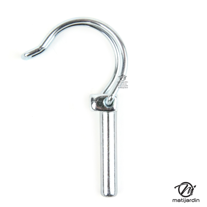 Goupille clips type fraise. Type Honda. Ø 8 x 40 mm
