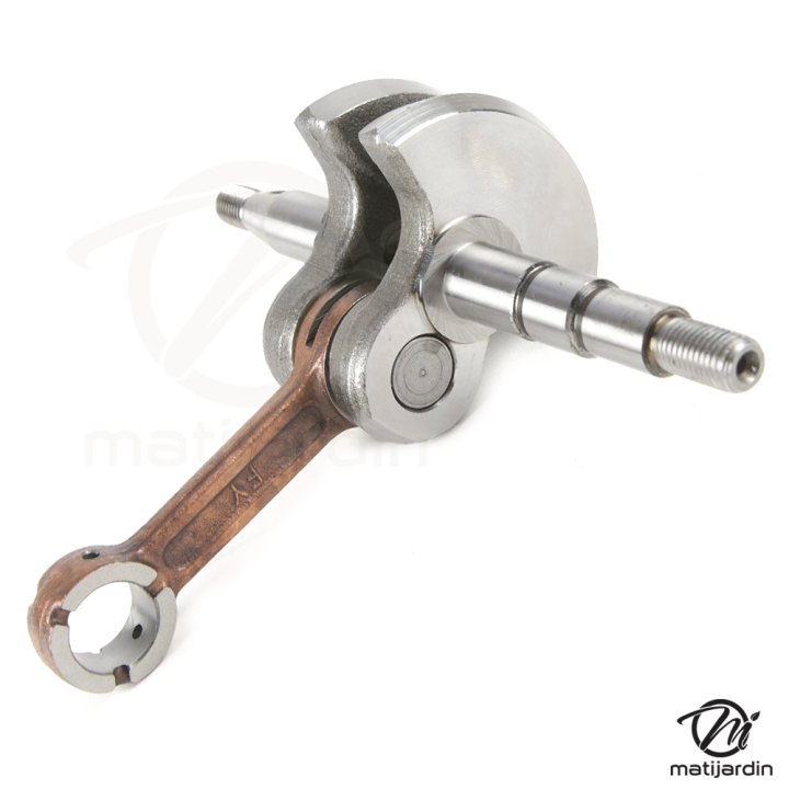 Vilebrequin pour tronçonneuse Husqvarna 36, 41 ,136, 137, 141, 142