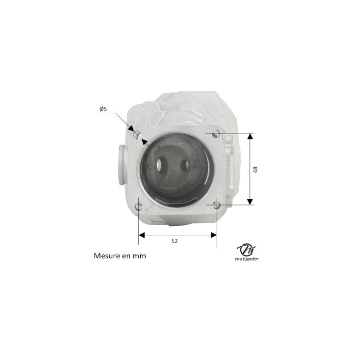 Cylindre piston adaptable pour tronçonneuse Stihl 044, MS440. Diamètre 50 mm